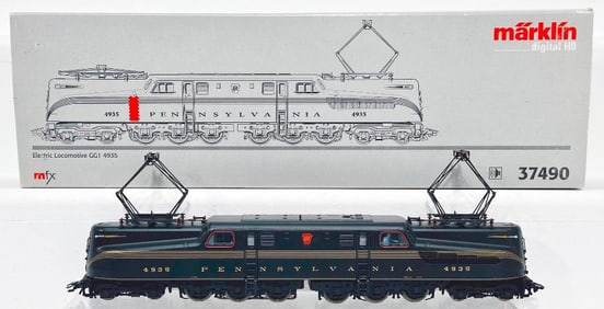 Marklin Modern Digital HO Electric Locomotive GG1 #37490