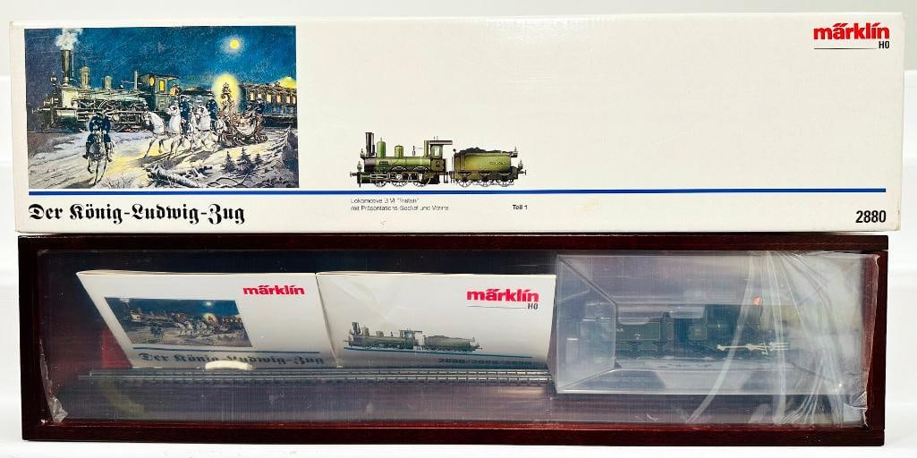 Marklin Modern HO Scale Tristan Locomotive and Tender #2880 (1 of 8)