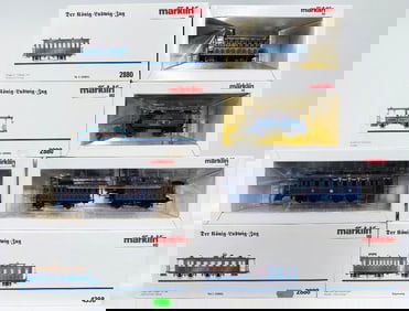 Marklin Modern HO Scale Aussich-Terrassn Wagen #2880 X3 and #4398