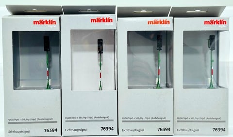 Marklin Modern Digital HO Color Light Home Signal #76394 X4