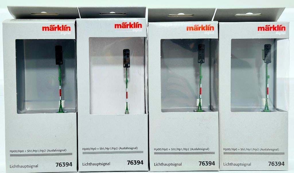 Marklin Modern Digital HO Color Light Home Signal #76394 X4 (1 of 4)