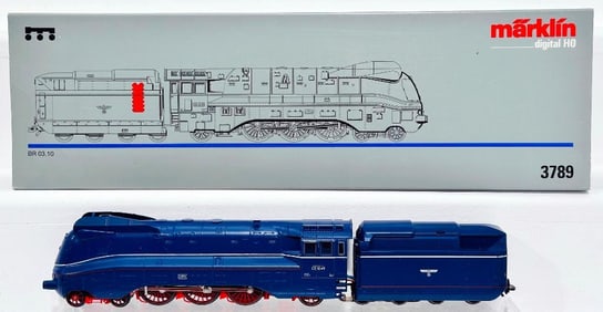 Marklin Modern Digital HO Locomotive and Tender BR 03.10 #3789