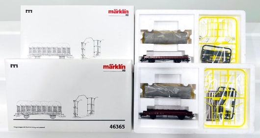 Marklin Modern HO Scale Freight Car #46365 X2