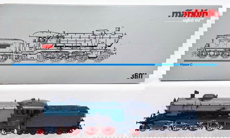 Marklin Modern Digital HO Locomotive and Tender Klasse C #3611