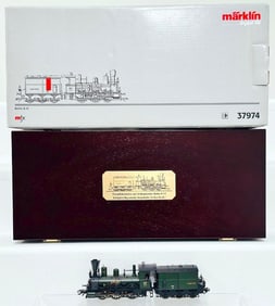 Marklin Modern Digital HO Locomotive and Tender Reihe VI #37974