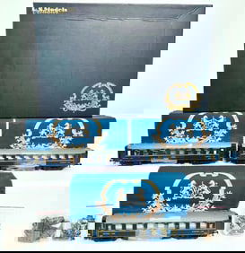 L. S. Models Exclusive Modern HO Scale 3 Car Passenger Set 49 of 122