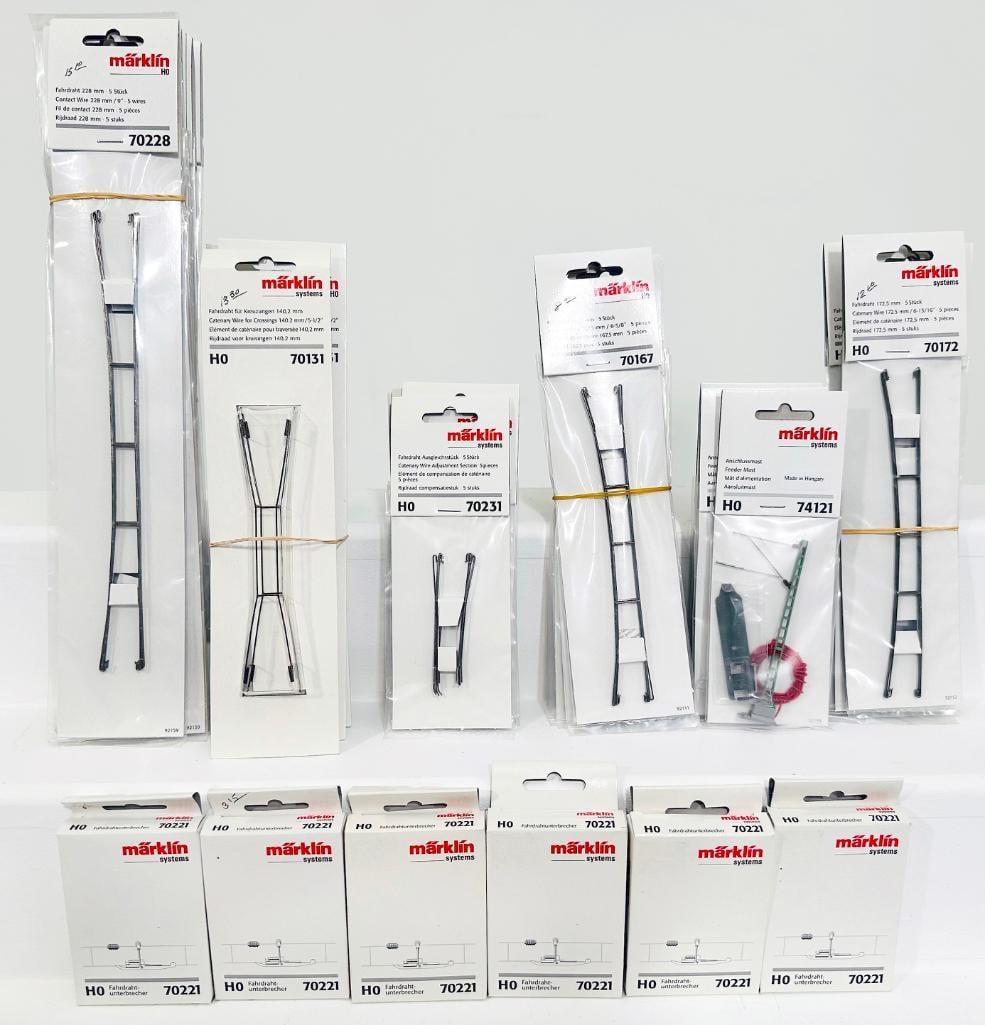 Marklin Modern HO Scale Assorted Cantenary Wires (1 of 4)