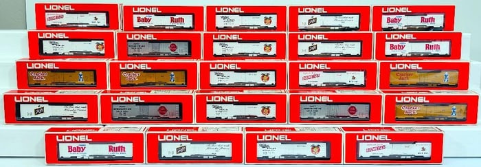 Lionel Modern O Gauge Assorted Freight Cars