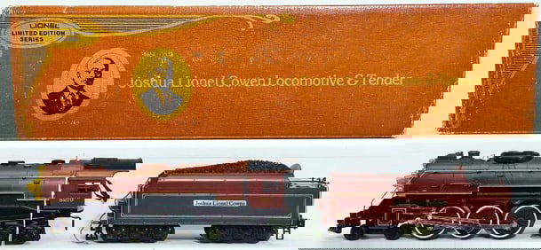Lionel Modern O Gauge Joshua Lionel Cowen 4 -6 -4 Hudson Locomotive and Diecast Tender #6 -8210