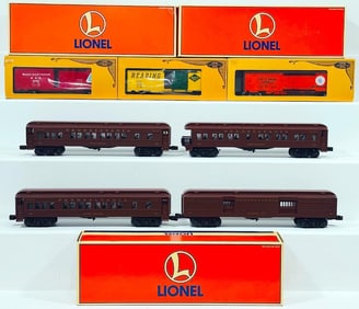 Lionel Modern O Gauge Madison Baggage Car Pennsylvania–Madison Passenger Car Pennsylvania