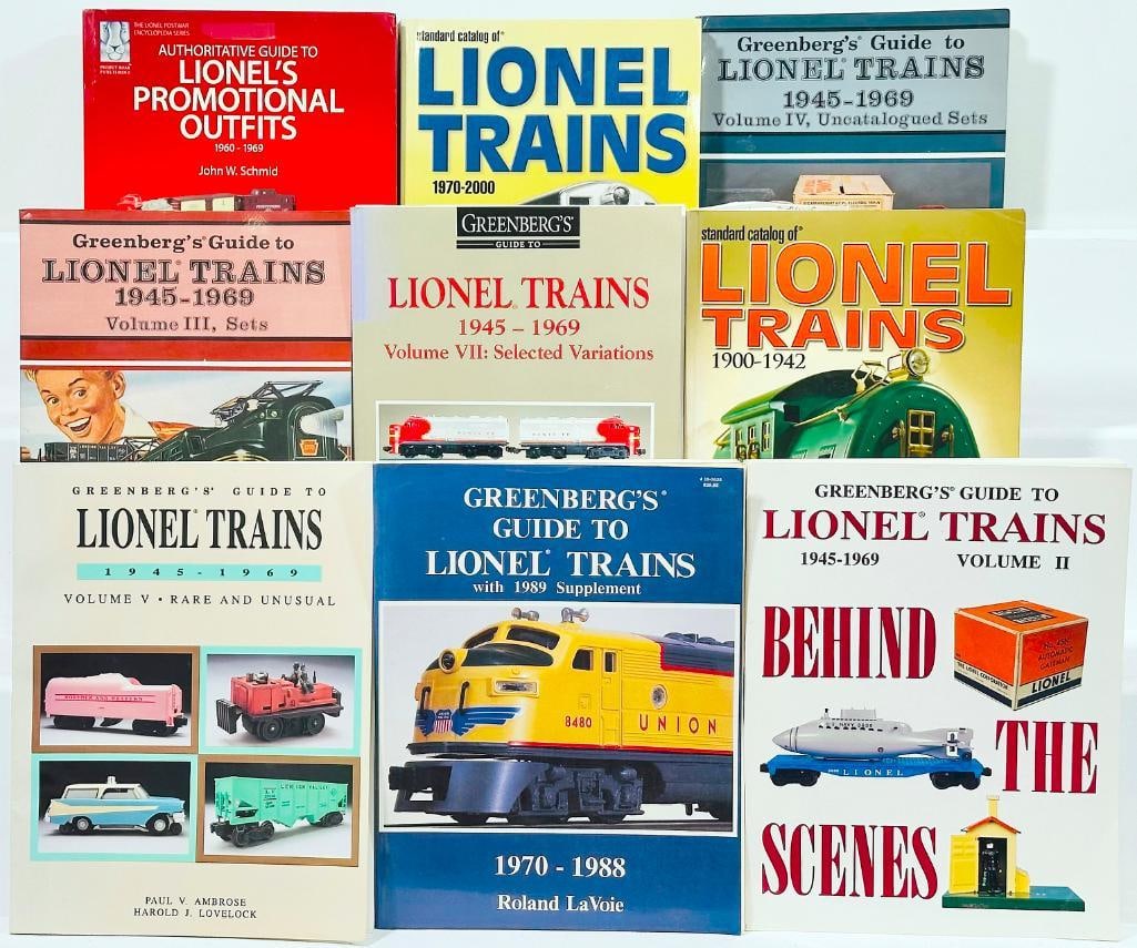 Assorted Books on collecting Postwar Lionel Trains (1 of 5)
