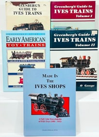 Assorted Books on collecting Ives Toy Trains