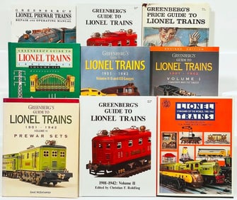 Assorted Books on collecting Lionel Toy Trains primarily prewar
