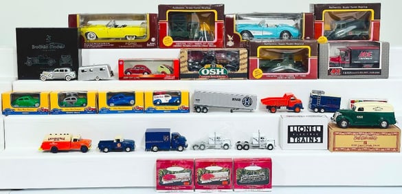 Road Legends Diecast Models Chevrolet Corvette and Ford Thunderbird and others