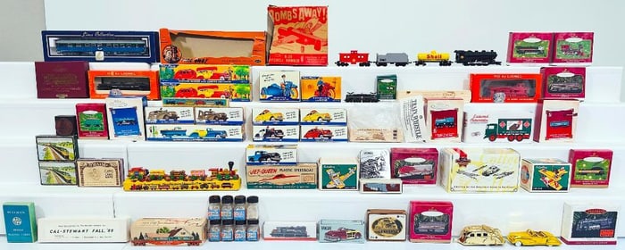 Assorted trucks and vehicles