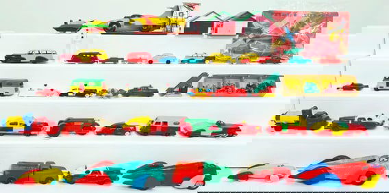 Assorted vehicles and structures
