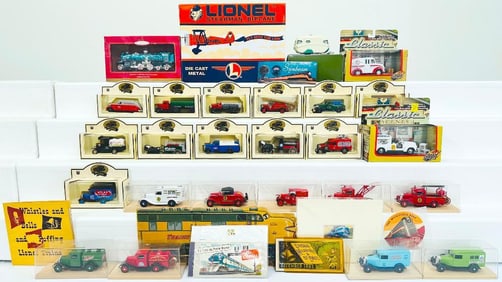 Assorted vehicles and structures