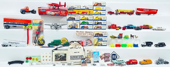 Assorted Vehicles and Trucks, including Brooklyn Models vehicles X6
