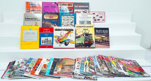 Assorted Books on Toy Train Collecting
