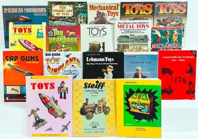 Assorted Books on Collecting Toy Trains and Other Collectibles