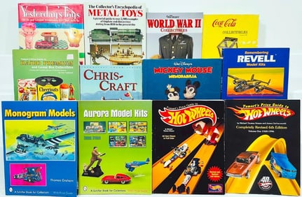 Assorted Books on Collecting Revell, Aurora and Monogram Models and other Collecting Books