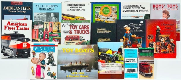 Assorted Books on Collecting Toy Trains