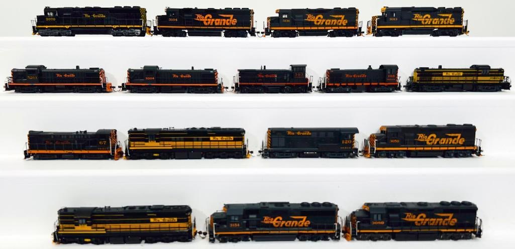 Unknown Manufacturers Modern HO Scale Assorted Rio Grande Switchers (1 of 9)