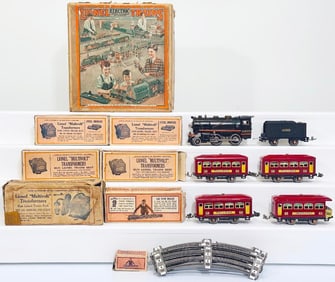 Lionel Prewar O Gauge Outfit No. 21X Special 257 Passenger Set