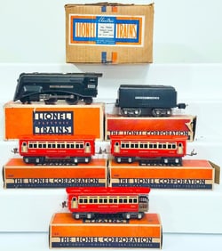Lionel Prewar O Gauge Outfit No. 7003 264E Passenger Set Boxed