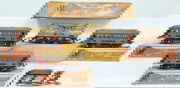 Lionel Prewar O Gauge Outfit No. 266 Mojave 254 Passenger Set Boxed