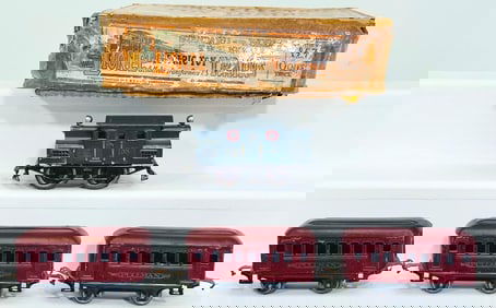 Lionel Prewar O Gauge Outfit No. 157 158 Passenger Set