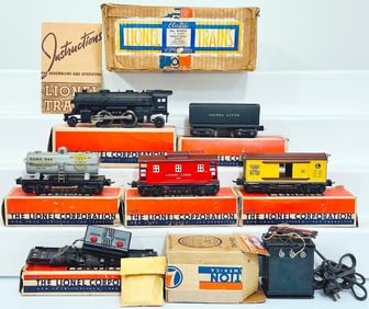 Lionel Prewar O Gauge Outfit No. 8100W 204 Freight Set Boxed