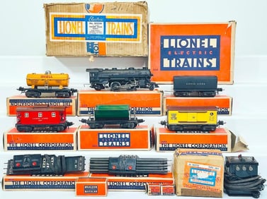 Lionel Prewar O Gauge Outfit No. 8103W 229 Freight Set Boxed
