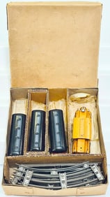 American Flyer Prewar O Gauge 1218 Orange Electric Passenger Set Boxed
