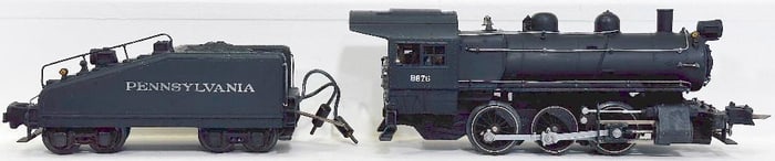 Lionel Prewar O Gauge 227 Black Switcher and 2227B Black Tender