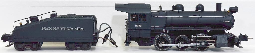 Lionel Prewar O Gauge 227 Black Switcher and 2227B Black Tender: Lionel Prewar O Gauge 227 Black Switcher and 2227B Black Tender, each in C7.