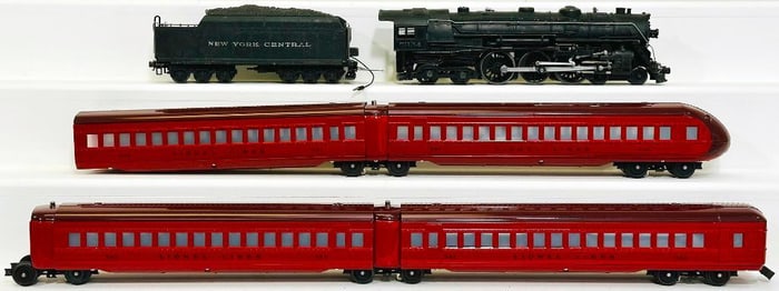 4 - 6 - 4 Promotions Modern O Gauge 700E Locomotive and Tender replica/Lionel Modern O Gauge 4 Cars