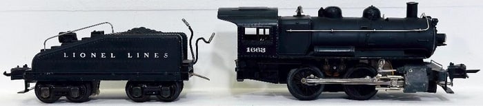 Lionel Prewar O Gauge 1663 Switcher and Tender