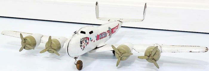 Buddy L Postwar #603 Passenger Cruiser Airplane white