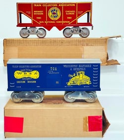 McCoy Modern Standard Gauge 1980 Hopper 26th National Convention Chicago/Eastern Division TCA Car