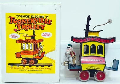 CMM Enterprises Modern O Gauge Toonerville Trolley Boxed
