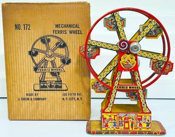 Chein Postwar 172 Mechanical Ferris Wheel