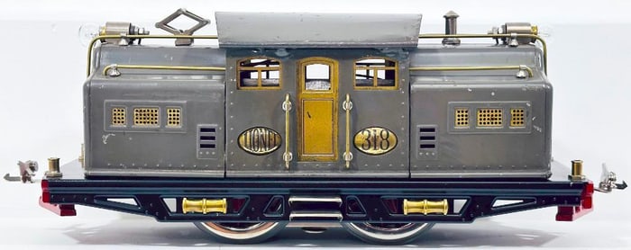 Lionel Prewar Standard Gauge Gray #318 Electric Locomotive