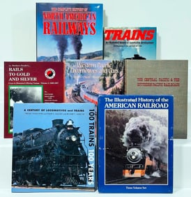 Assorted Books on Real Railroading Seven (7)