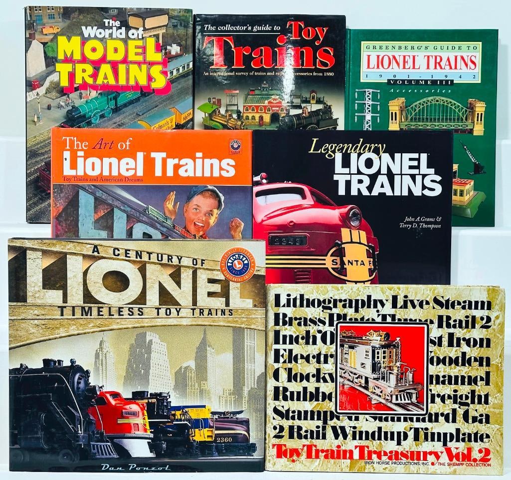 Assorted Books On Collecting Toy Trains Including Greenberg's Book on Accessories (1 of 5)