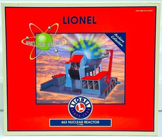 Lionel Modern O Gauge 463 Nuclear Reactor Boxed