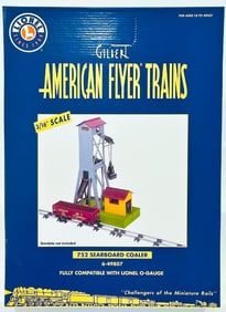 Lionel American Flyer Modern 3/16th Scale 752 Seaboard Coaler #6  -   49807 Boxed