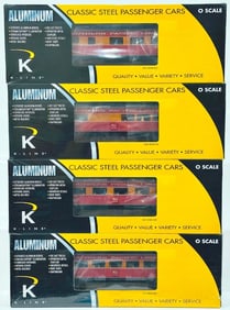 K - Line Modern O Gauge Southern Pacific Daylight 15" Dome Car/SP Daylight 15" Parlor Car
