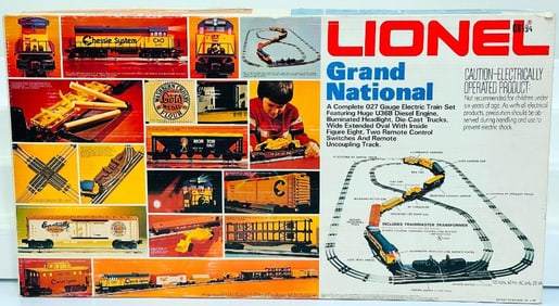 Lionel Modern O Gauge Grand National Chessie System Switcher Freight Set Boxed