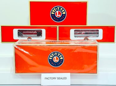 Lionel Modern O Gauge Texas Special Aluminum Streamlined Passenger Car 2 Pack/Texas Special Aluminum